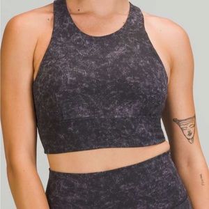 LULULEMON LONG LINE BRA PURPLE SPACE DYE🌟